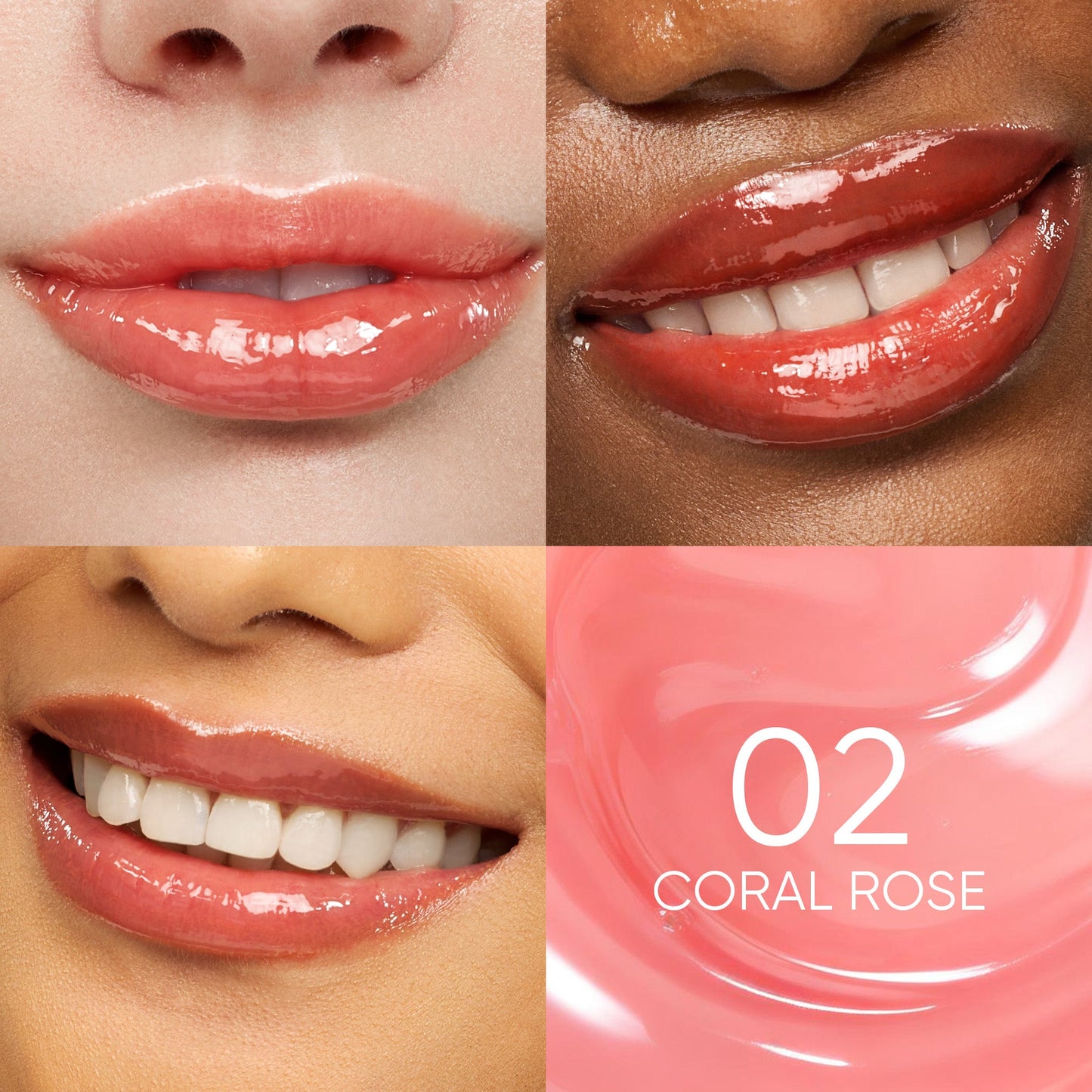 Peptide Lip Serum 02 Coral Rose — SKINTIFIC