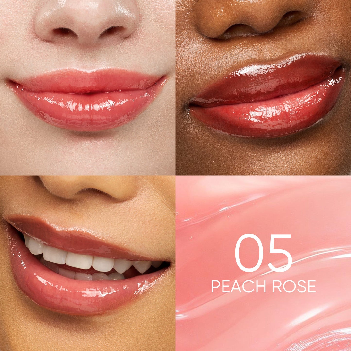 Peptide Lip Serum 05 Peach Rose — SKINTIFIC