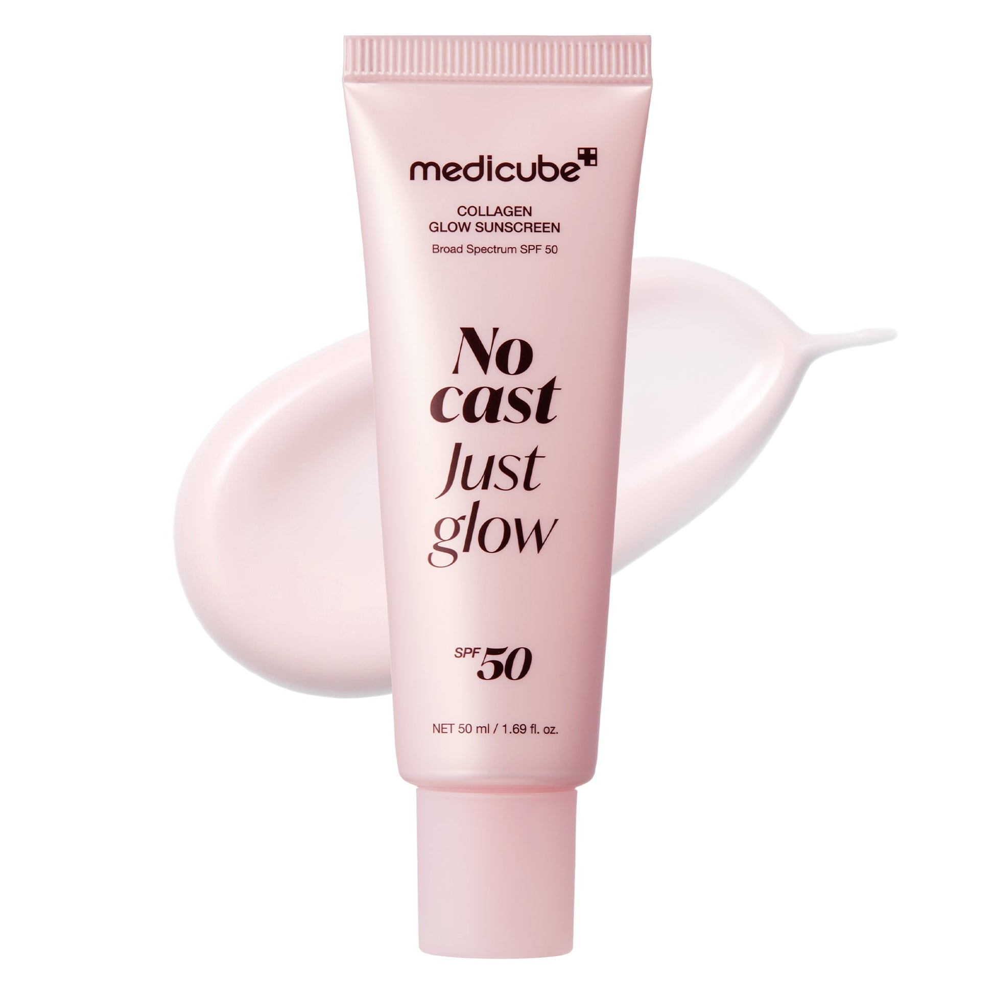 No Cast Just Glow Collagen Sunscreen SPF50+ — Medicube