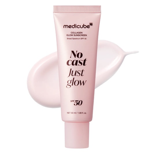 No Cast Just Glow Collagen Sunscreen SPF50+ — Medicube