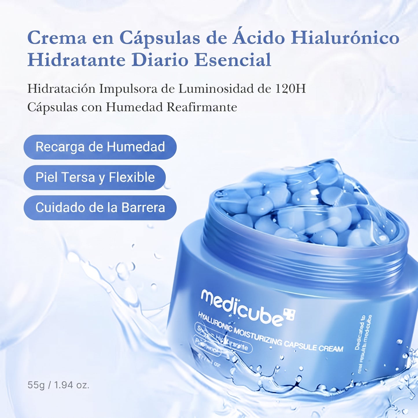 Capsule Cream Hyaluronic Acid — Medicube