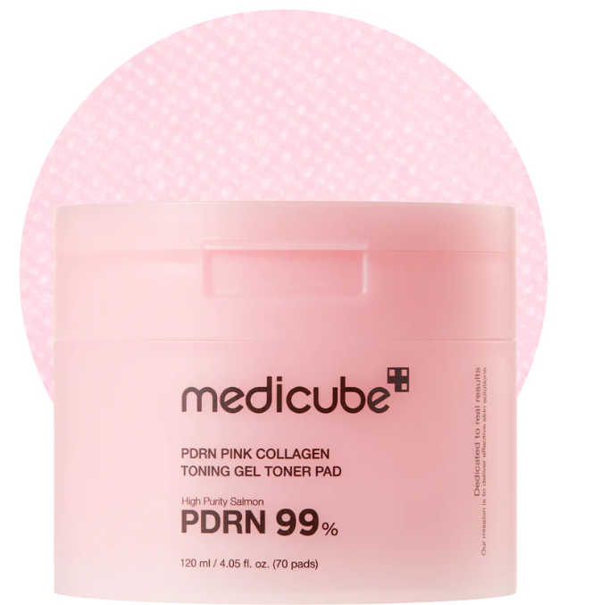 Salmon DNA PDRN Pink Collagen Jelly Pad — Medicube