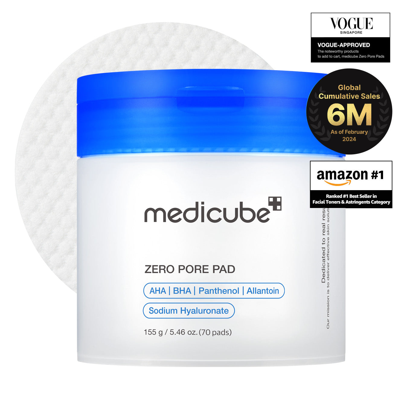 Zero Pore Pad 2.0 (70 pads) — Medicube